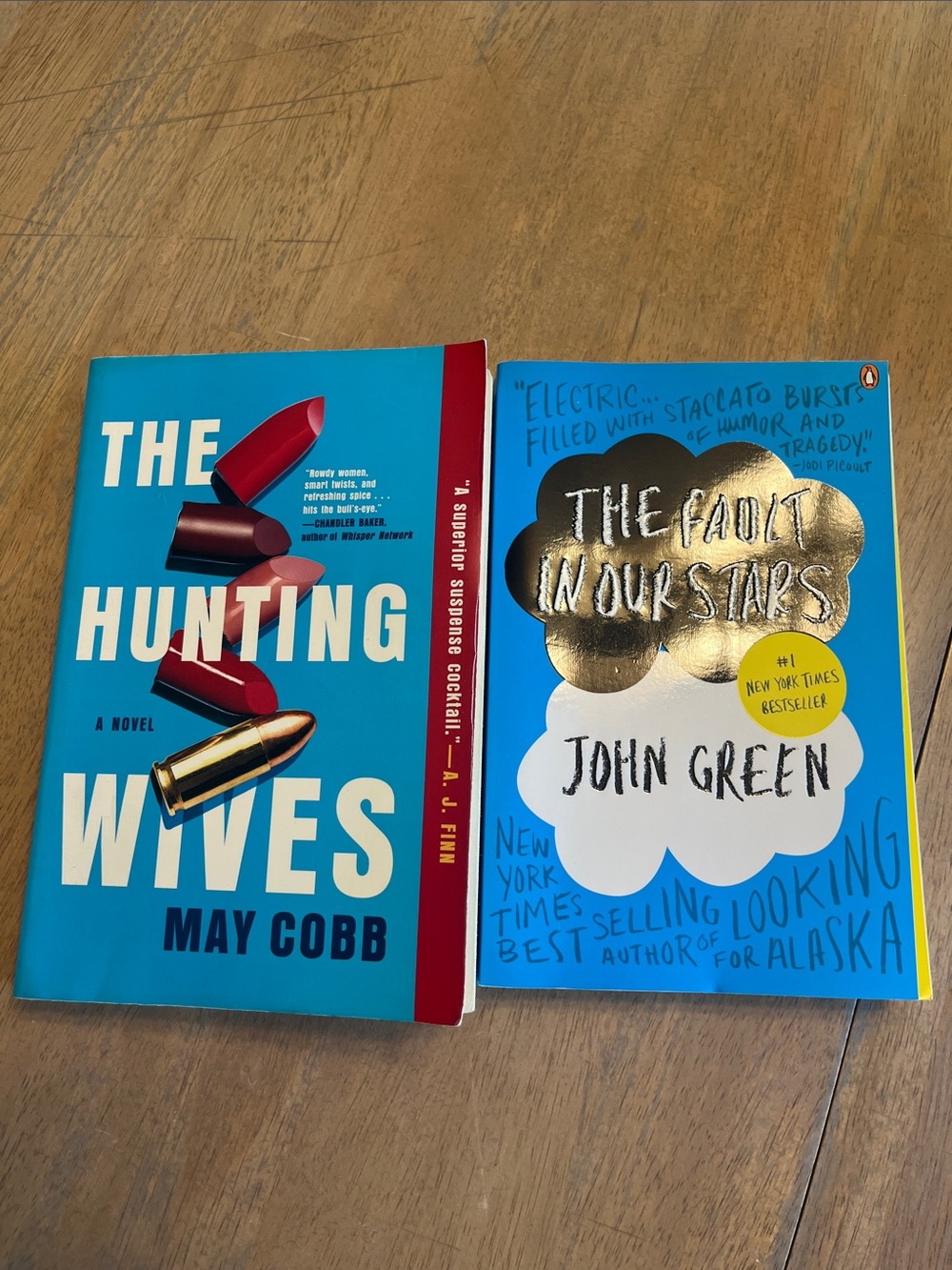 2 Books: 1 adult themed and 1 teen themed.